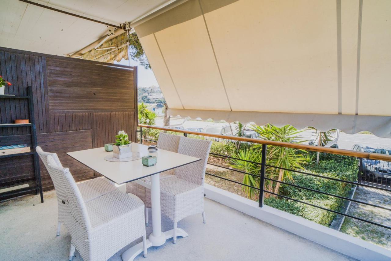Green Apartment Ground Floor Feel Like Home Properties Saronida Exterior foto